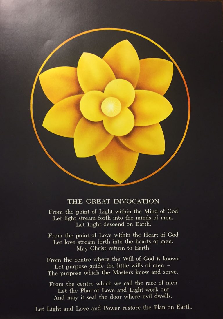 The Great Invocation – Triangle of Light - TSG Foundation